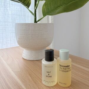 2/$50 travel minis - Salt & Stone Santal & Vetiver and Necessaire Body Wash